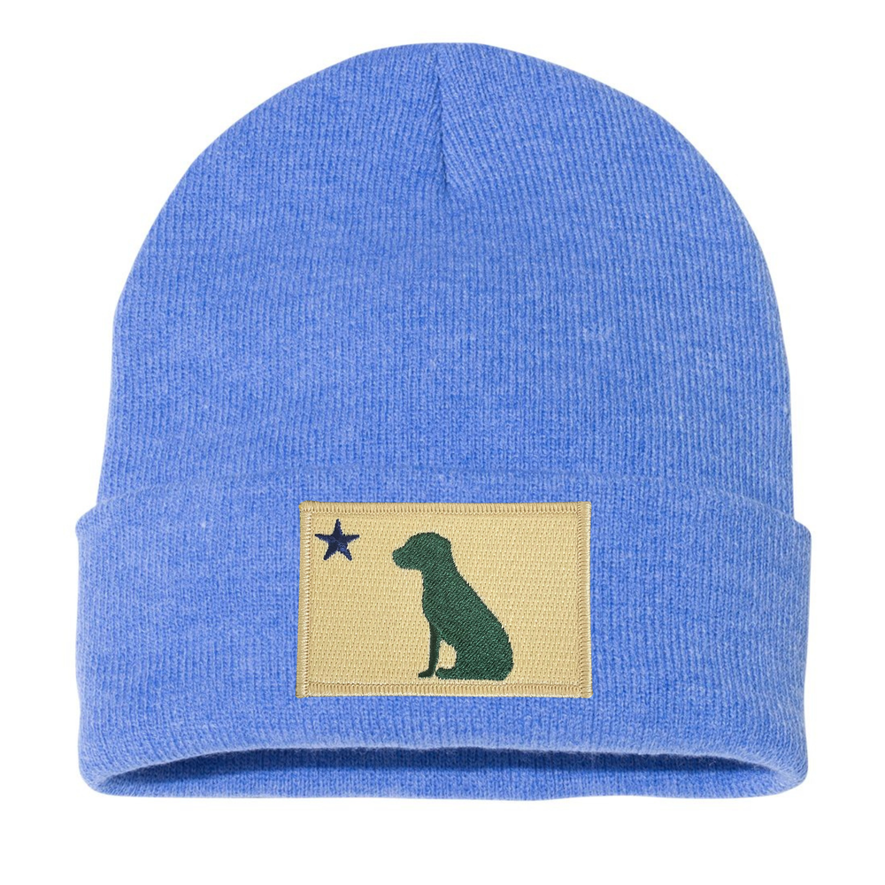 THE MAINE POOCH Dog 1901 Maine Flag Beanie