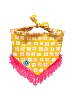 VELVET OUTPAW Birthday Presents Dog Bandana