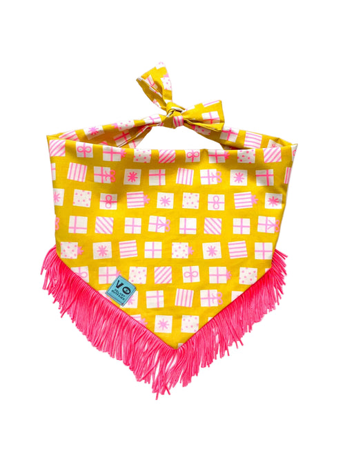 VELVET OUTPAW Birthday Presents Dog Bandana