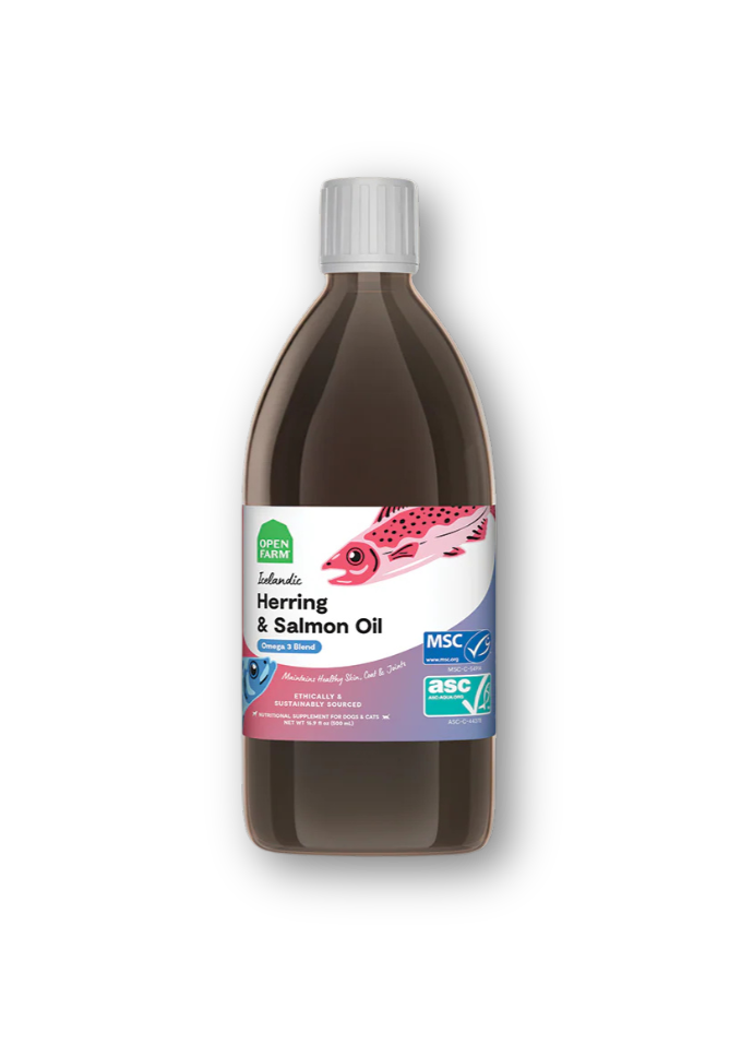 OPEN FARM Icelandic Herring and Salmon Oil 16.9 OZ