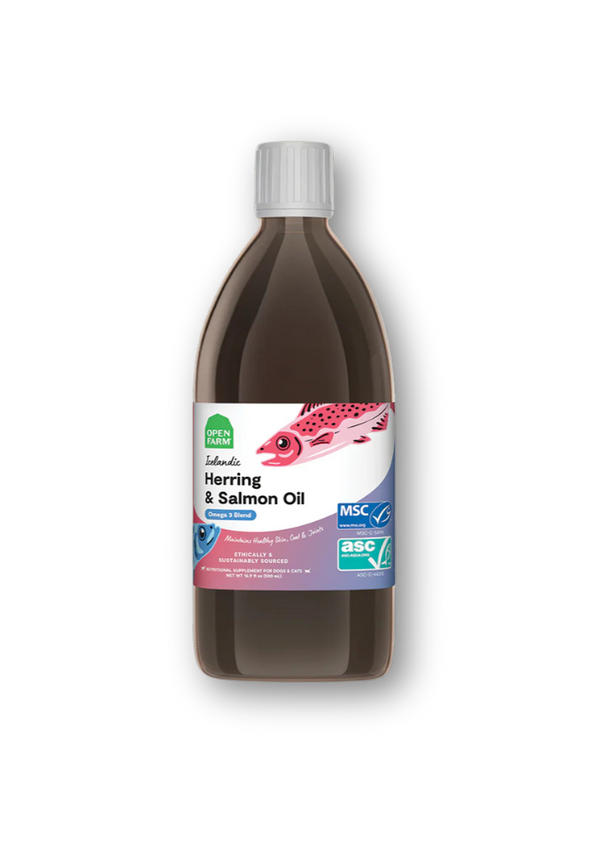 OPEN FARM Icelandic Herring and Salmon Oil 16.9 OZ