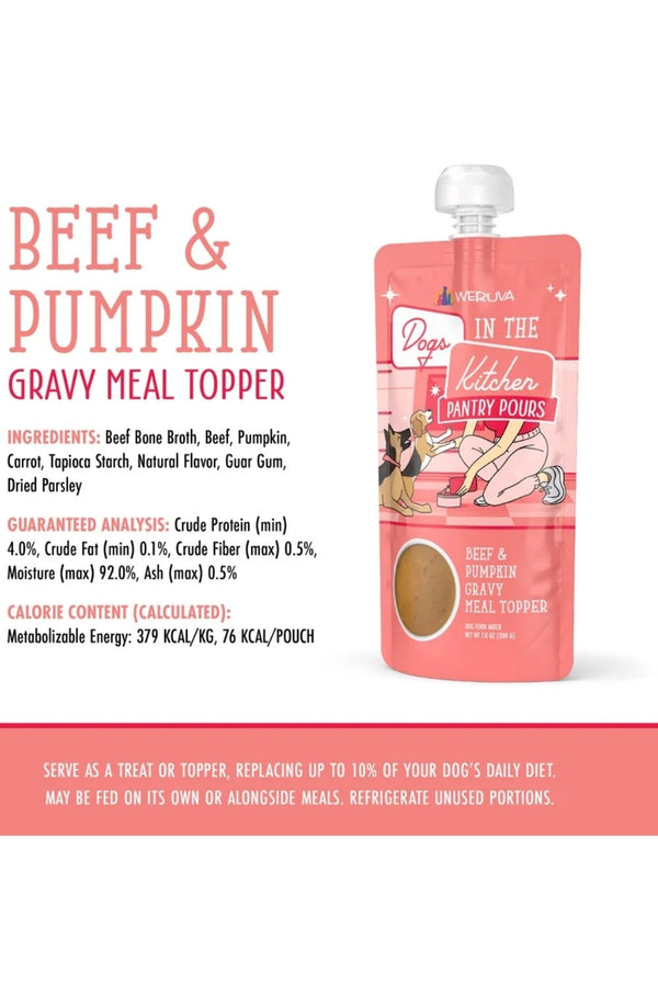 WERUVA Dogs In The Kitchen Beef & Pumpkin Gravy