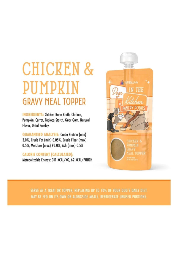 WERUVA Dogs In The Kitchen Chicken & Pumpkin Gravy