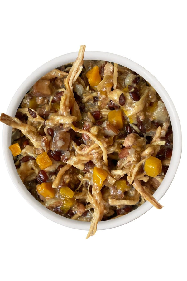 WERUVA Awesome Everything Chicken Breast & Red Rice Recipe with Pumpkin in Broth