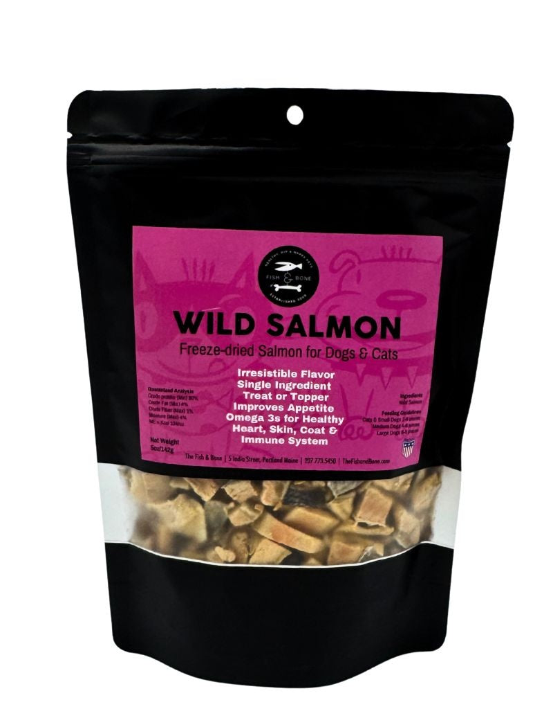 FISH & BONE Wild Salmon Treats