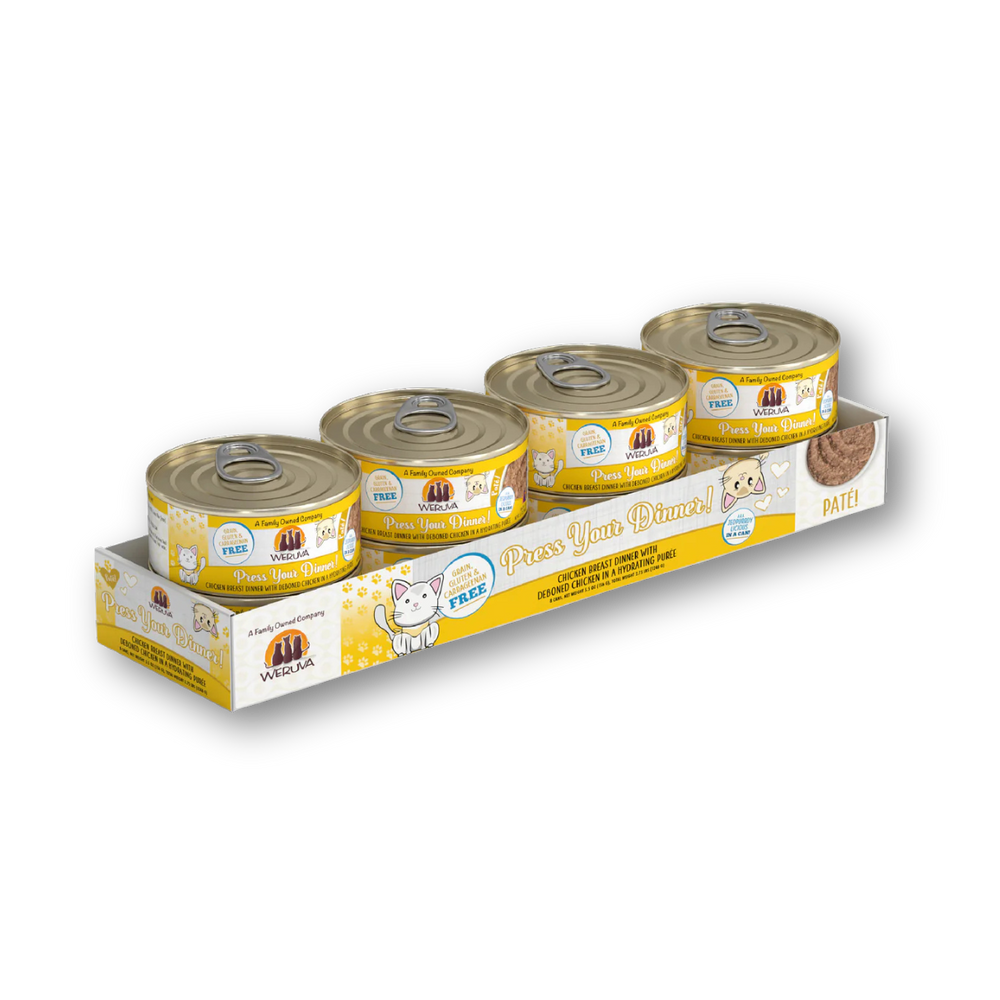 WERUVA Cat Press Your Dinner Pate Case 8/5.5OZ