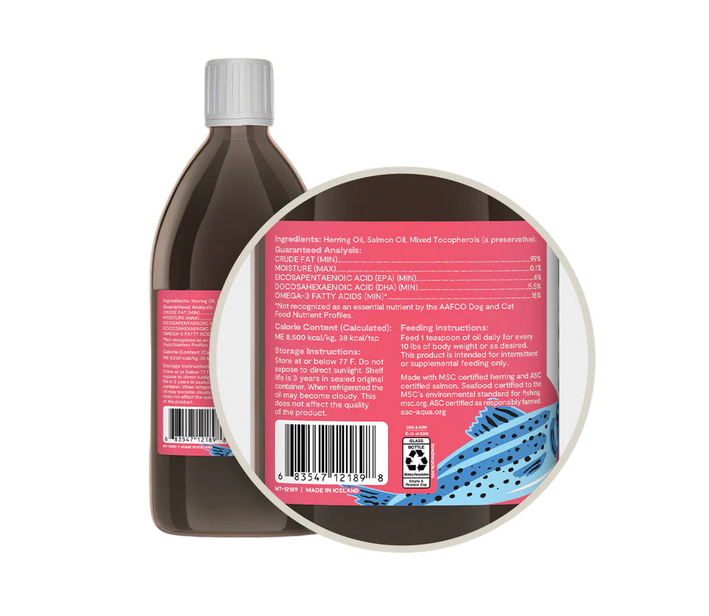 OPEN FARM Icelandic Herring and Salmon Oil 16.9 OZ