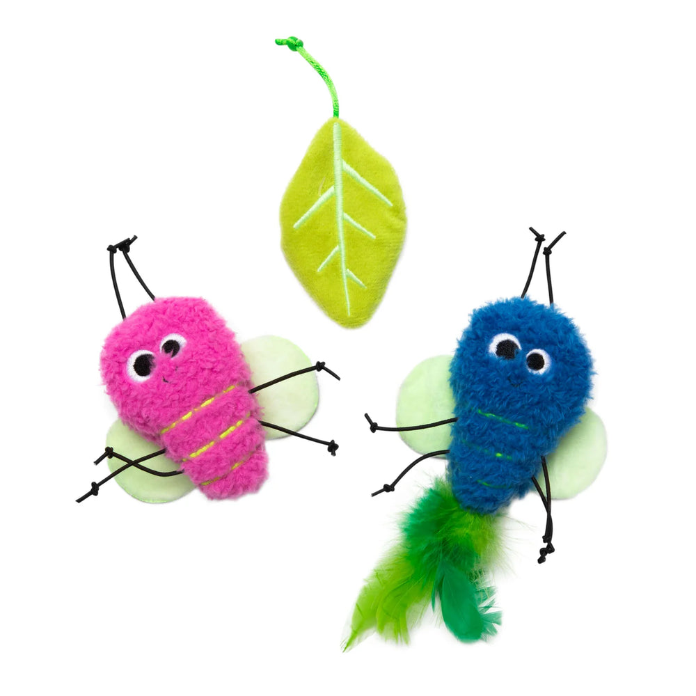 QURIKY KITTY Glow Bugs Cat Toy