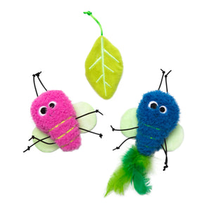 QURIKY KITTY Glow Bugs Cat Toy