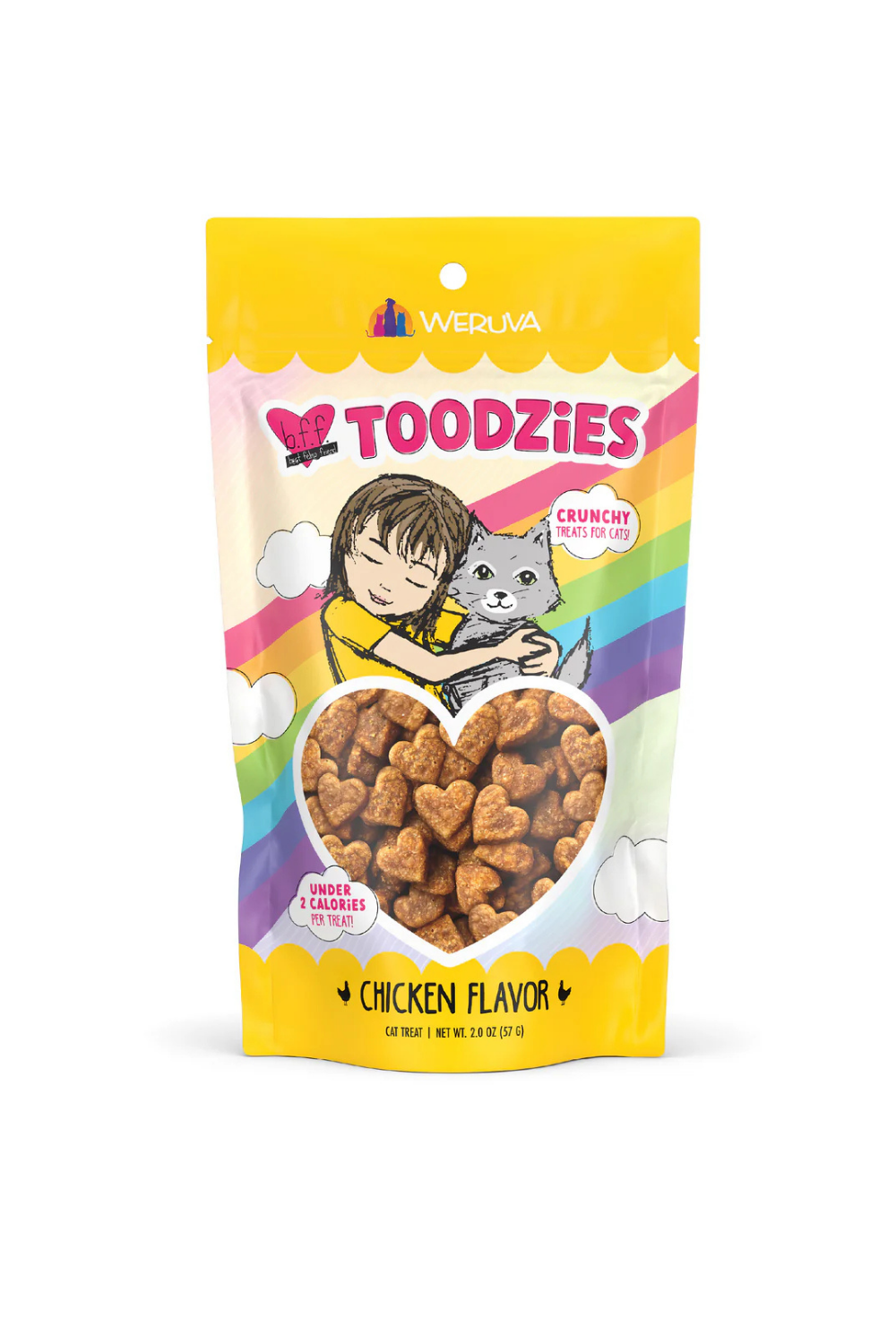 WERUVA Toodzies Chicken Cat Treat 2OZ