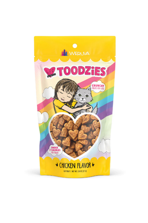 WERUVA Toodzies Chicken Cat Treat 2OZ