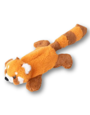 TALL TAILS Stuffless Red Panda Dog Toy 16IN