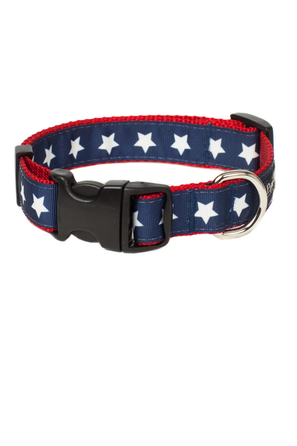 PAW PAWS USA Americana Park Dog Collar Stars