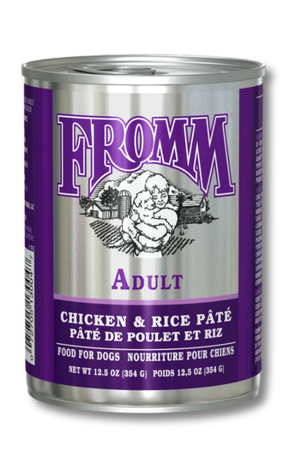 FROMM Classic Dog Food Chicken & Rice Canned Wet Food 12.5OZ