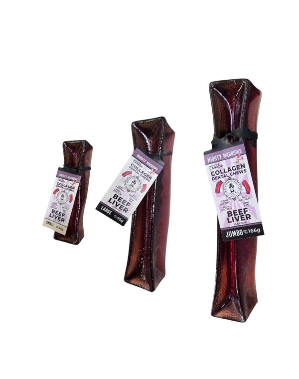 WAG & BRIGHT Mighty Marrows Collagen Dental Chew Beef Liver