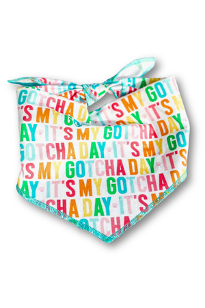 DOGGISH Gotcha Day Dog Bandana
