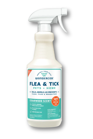 WONDERCIDE Flea and Tick Spray Pets + Home Cedar