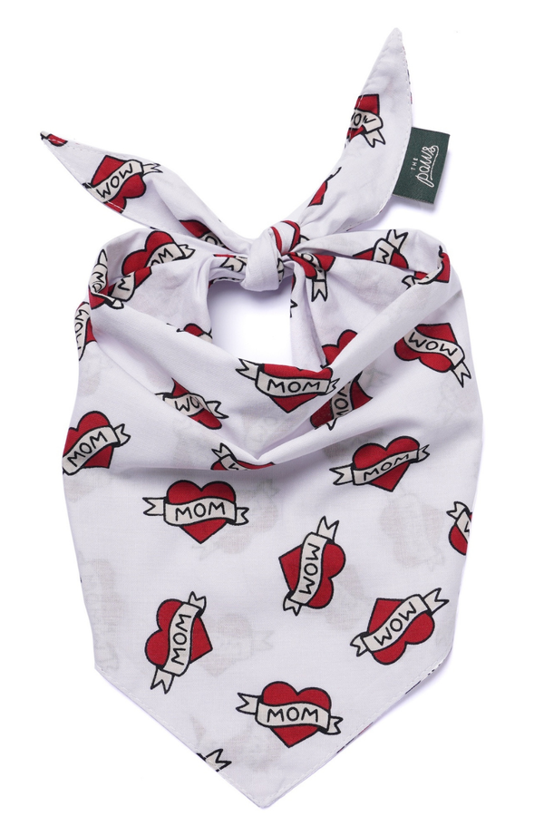 FISH & BONE Bandana I Love Mom