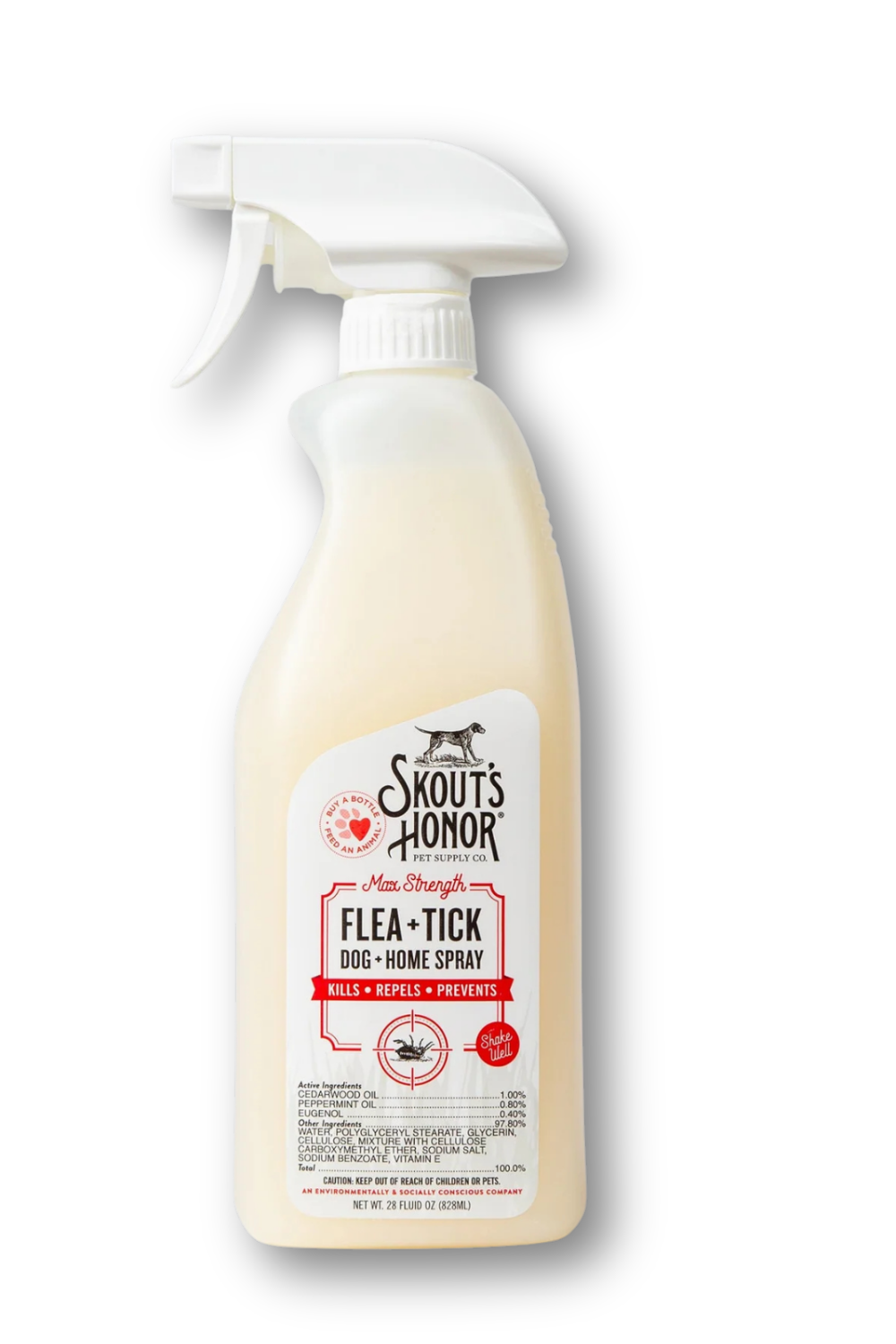 SKOUTS HONOR Flea & Tick Dog + Home Spray 28oz