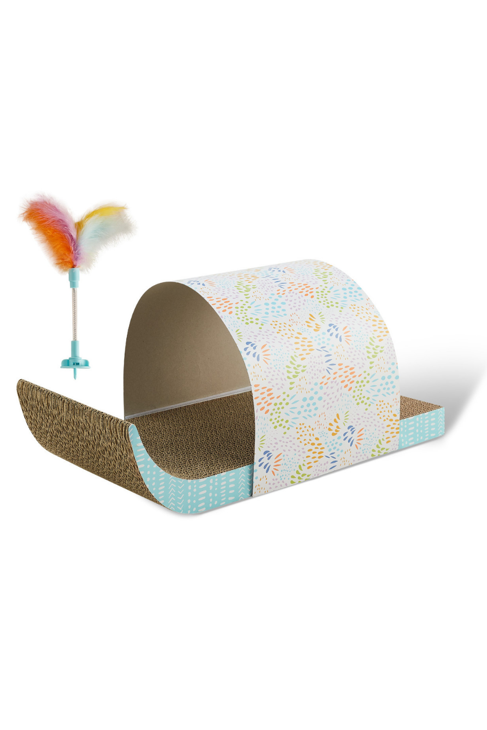 CATSTAGES Cat Tunnel Scratcher