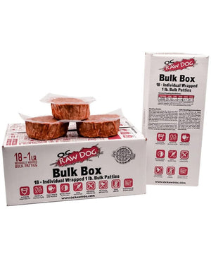 OC RAW Frozen Dog Beef & Produce Recipe 18LB