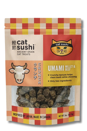 EARTHLY Cat Sushi Crunch Beef 2oz