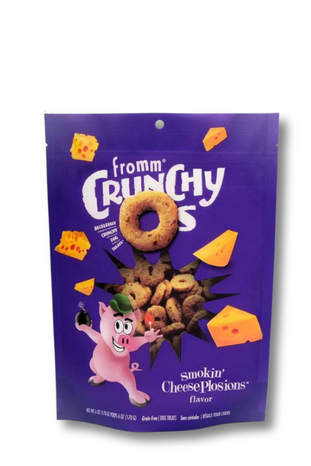 FROMM Crunchy O's CheesePlosions Dog Treats