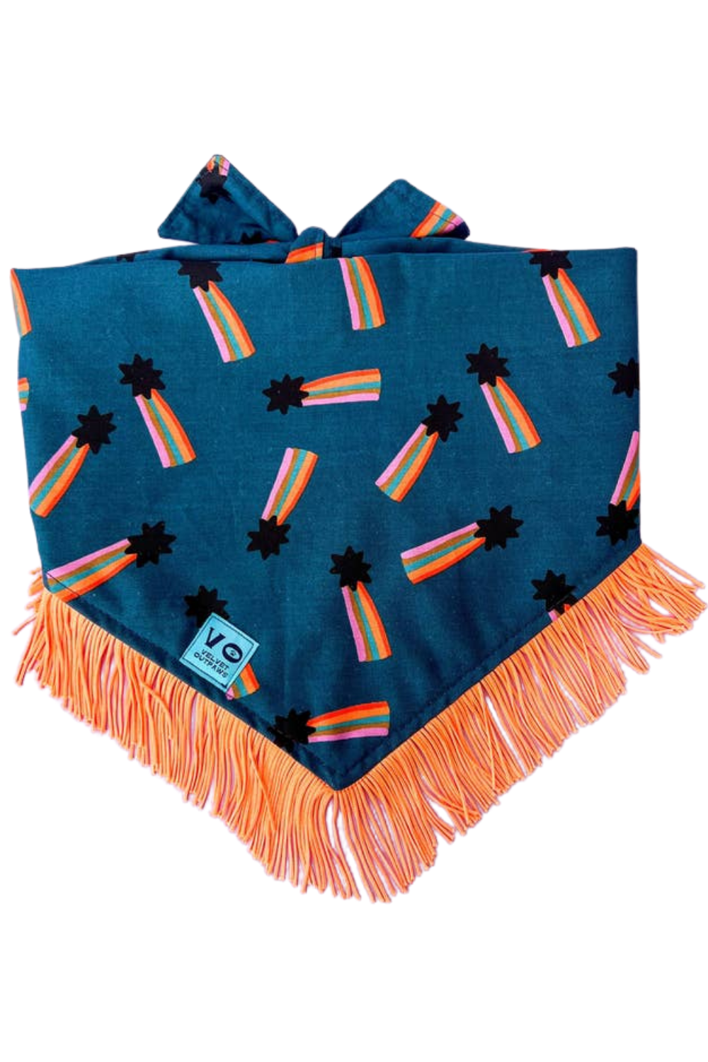 VELVET OUTPAW Major Star Pride Bandana Navy