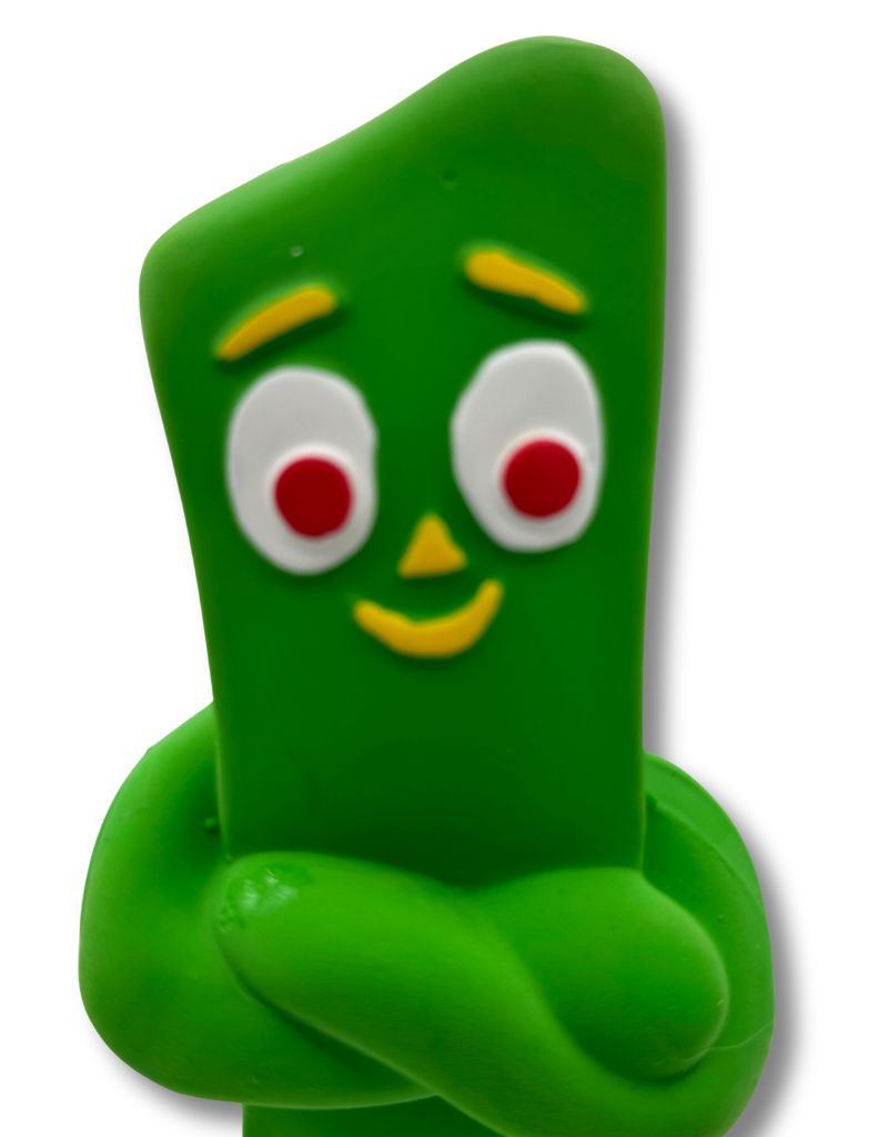 MULTIPET Latex Squeaky Dog Toy Gumby 11 inch