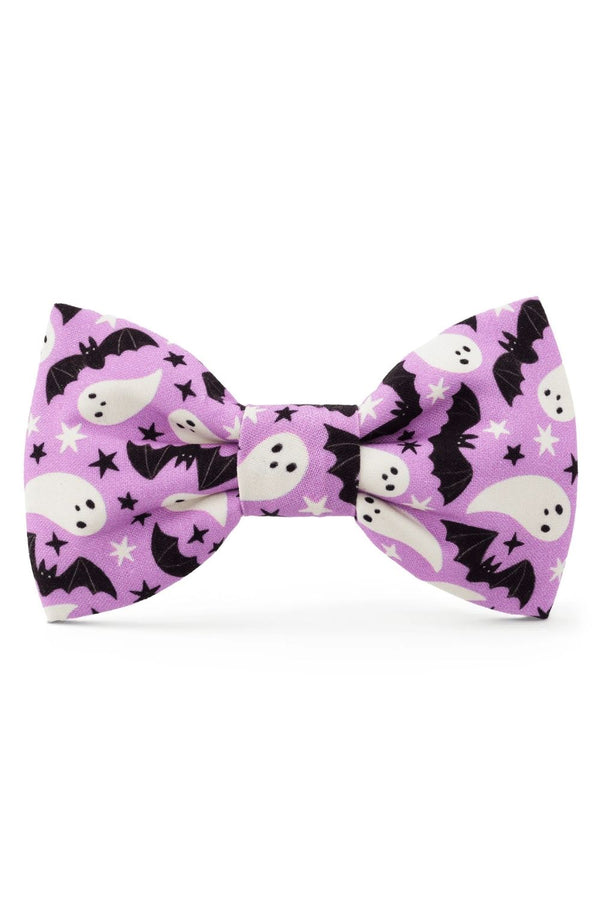 FOGGY DOG Spooky Season Glow-in-the-Dark Dog Bow Tie
