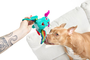 BARK Slay The Dragon Queen Plush Dog Toy
