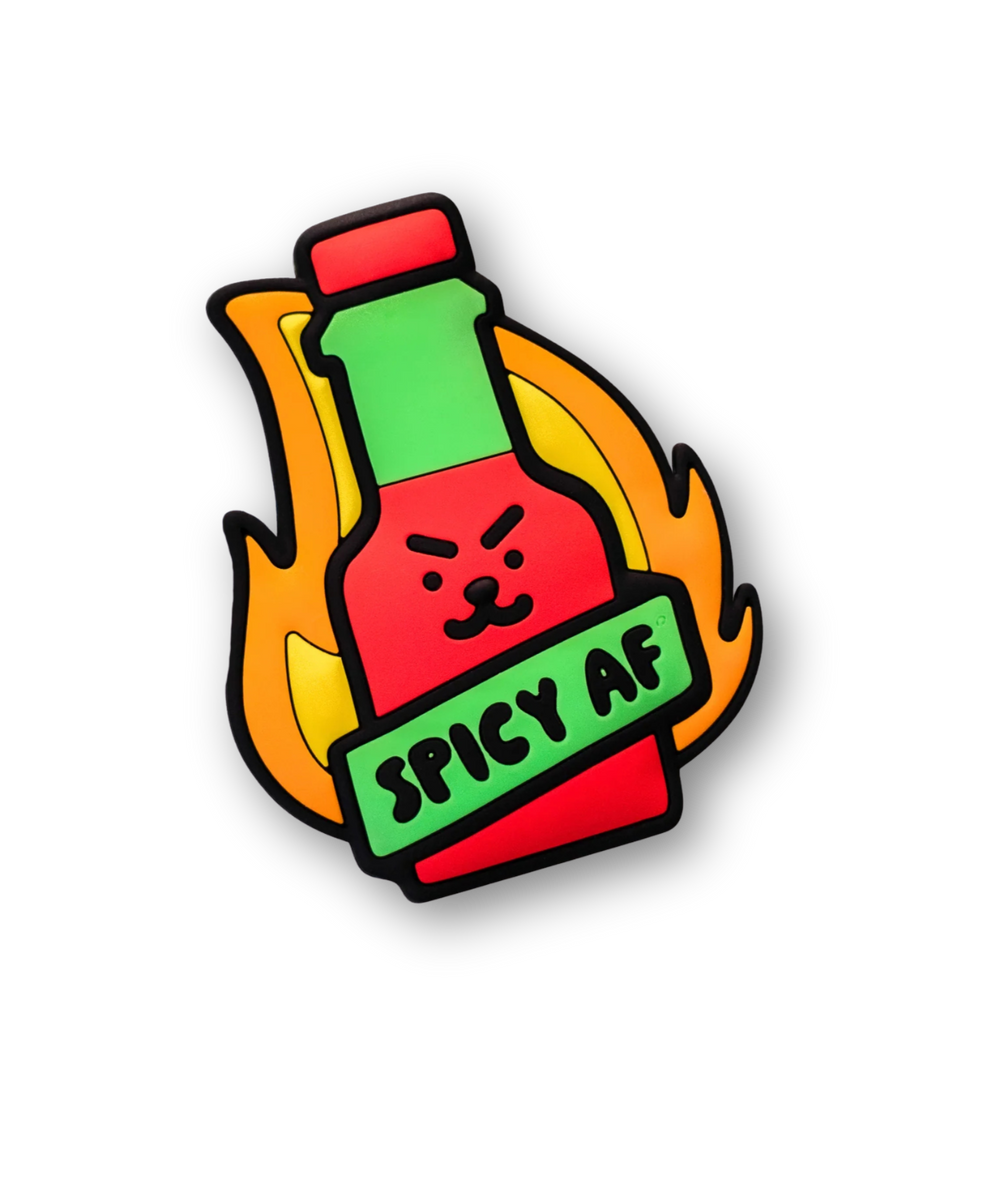 JIBY Spicy AF Dog Charm