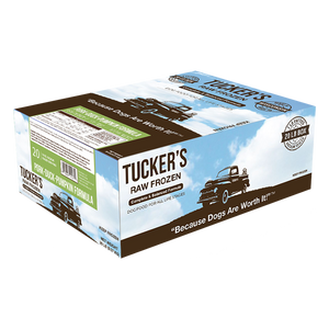 TUCKERS Frozen Raw Complete Dog Food Pork and Duck 20lb
