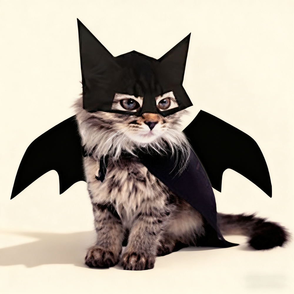 Bat Wing Harness & Mask Costume