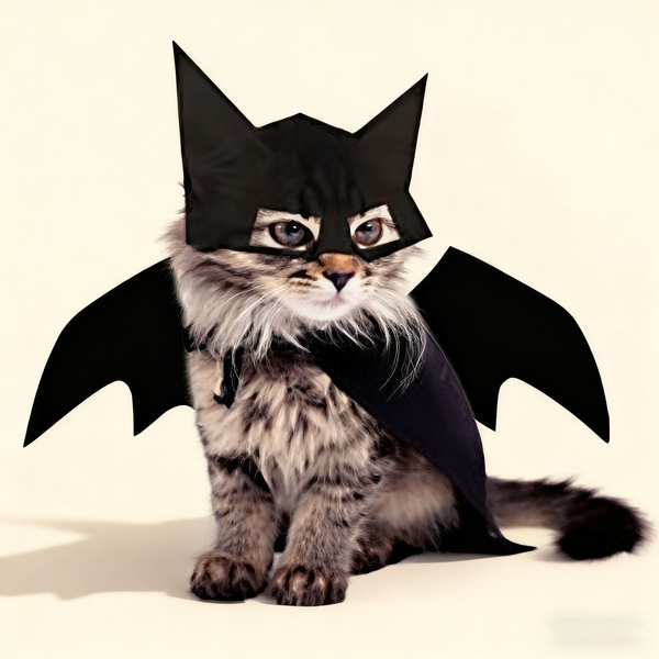 Bat Wing Harness & Mask Costume