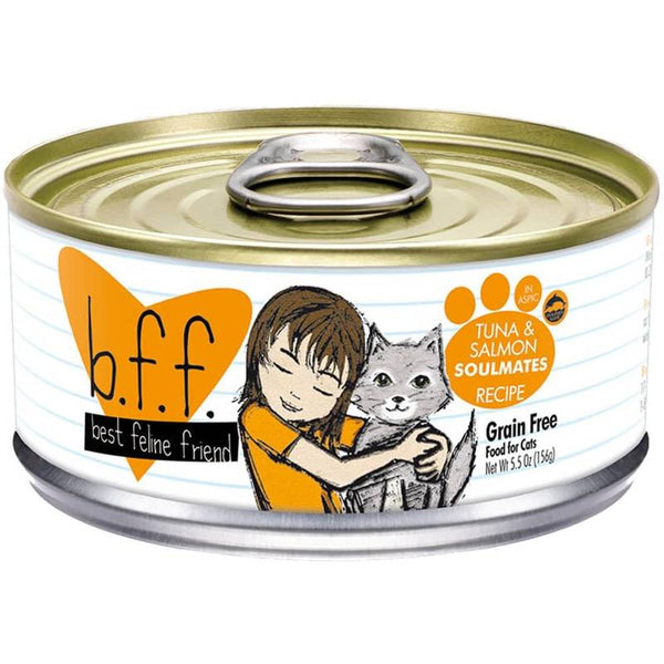BFF Tuna & Salmon Soulmate Canned Cat Food Case