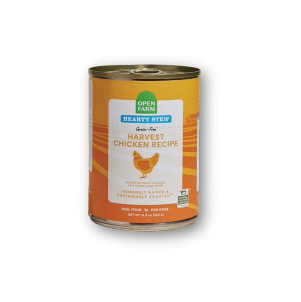 OPEN FARM Hearty Stew Harvest Chicken Dog Food 12.5 CASE/12