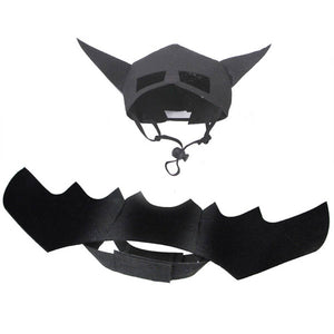 Bat Wing Harness & Mask Costume
