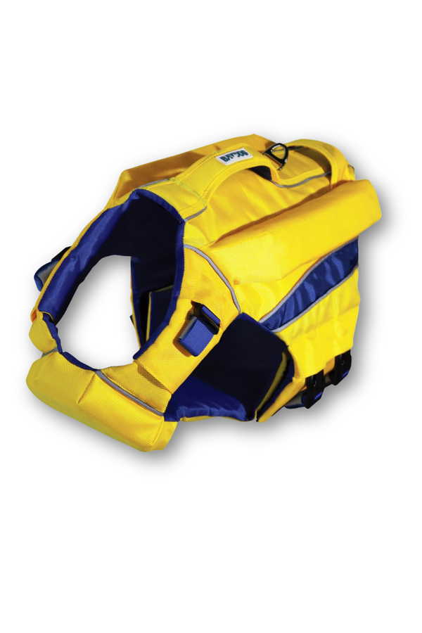 BAYDOG Monterey Bay Dog Lifejacket Offshore Nautical Yellow