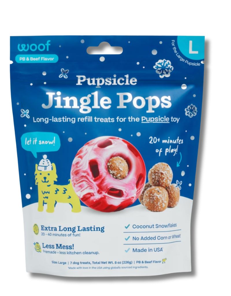 WOOF Dog Jingle Pupsicle Pops