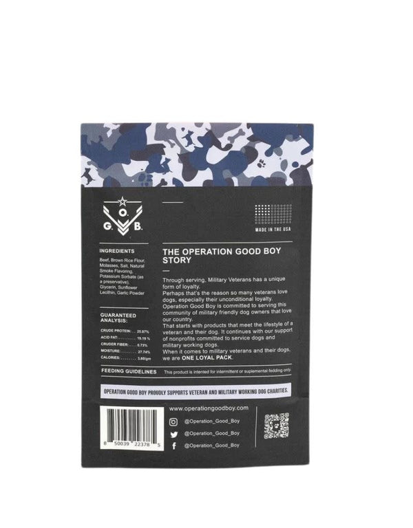 OPERATION GOOD BOY Bootcamp Beef Bite