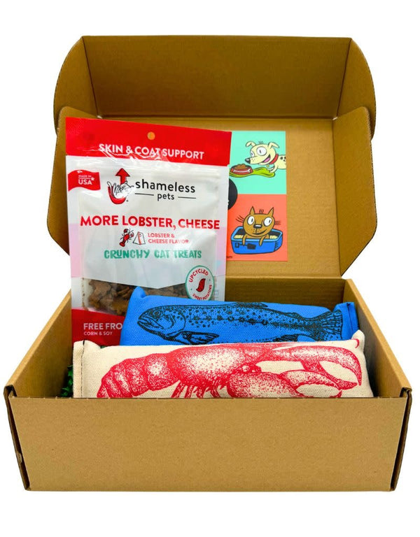 FISH & BONE Lobster Crate for Cats