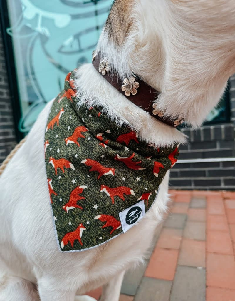 THE FISH & BONE Bandana Foxes
