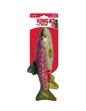 KONG TROUT Dog Toy Medium