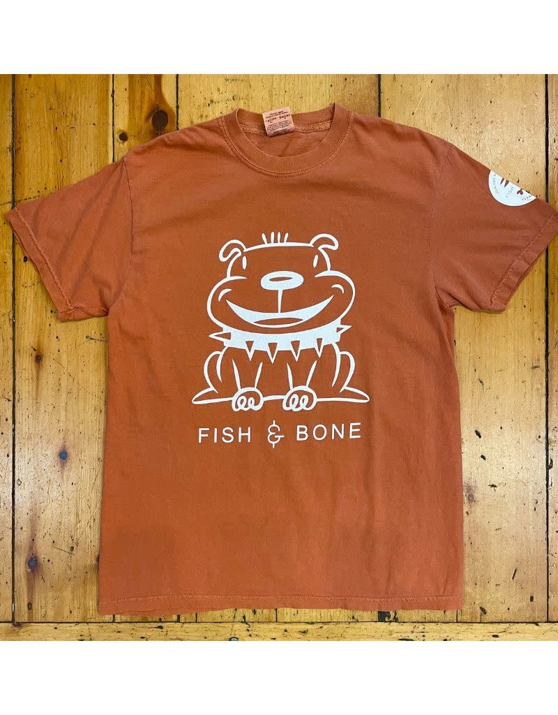 FISH & BONE Short Sleeve DOG Shirt Yam