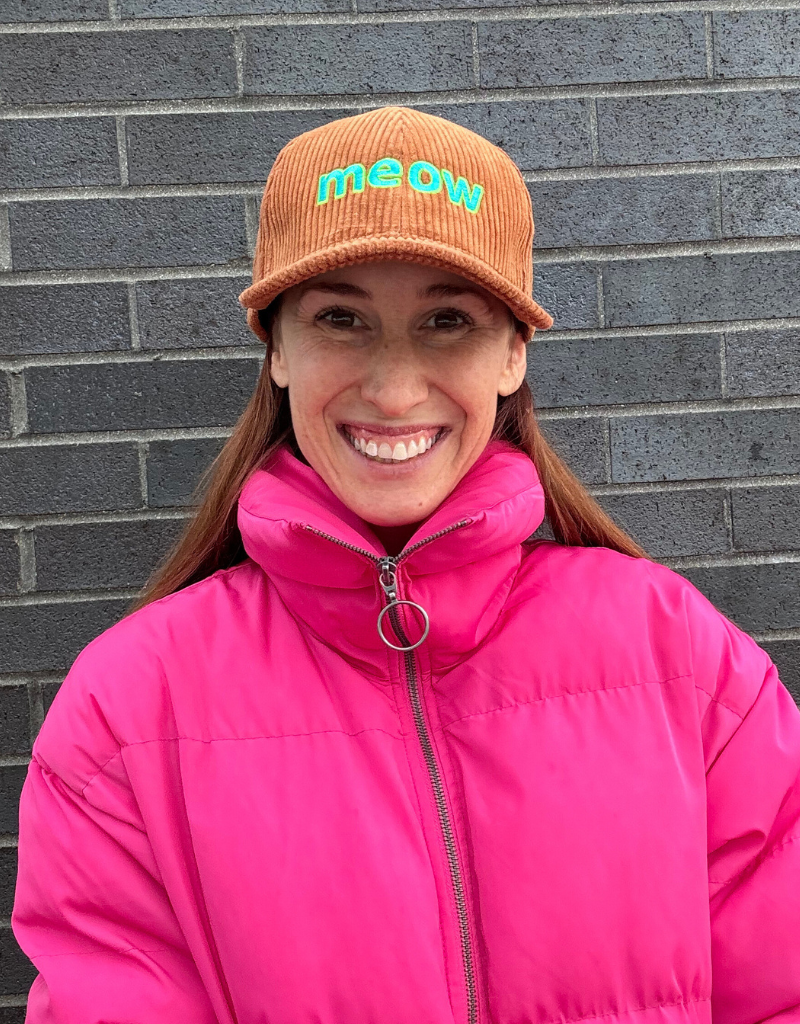 FISH & BONE Corduroy Meow Cap