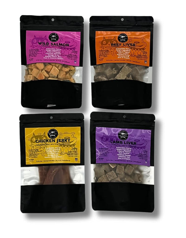 FISH & BONE Variety Pack Treats Gift Box