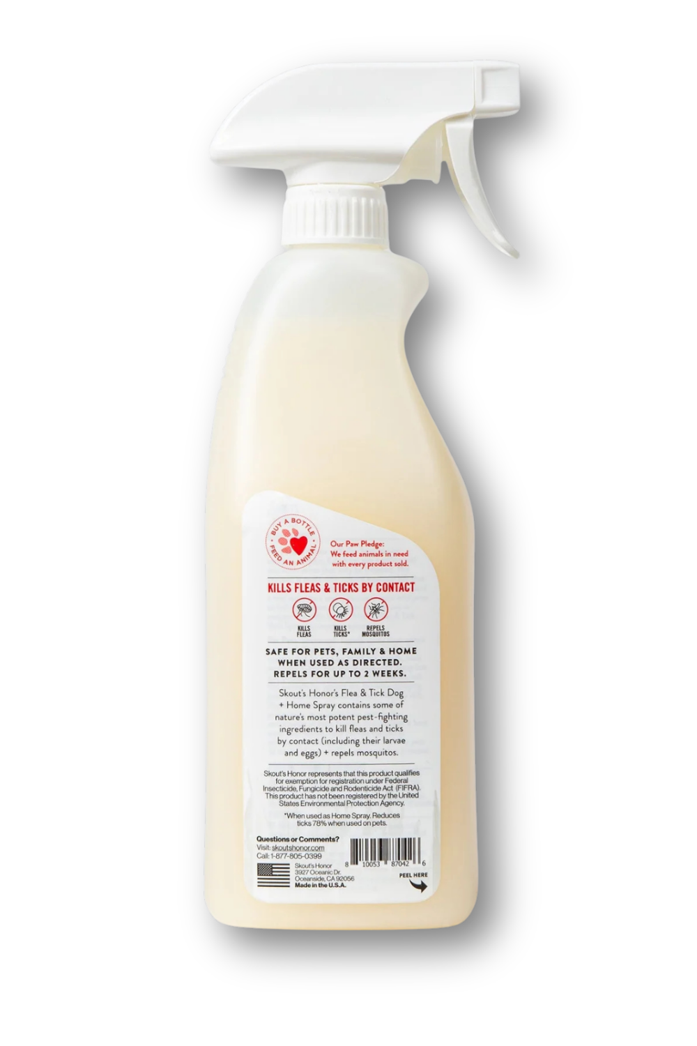 SKOUTS HONOR Flea & Tick Dog + Home Spray 28oz