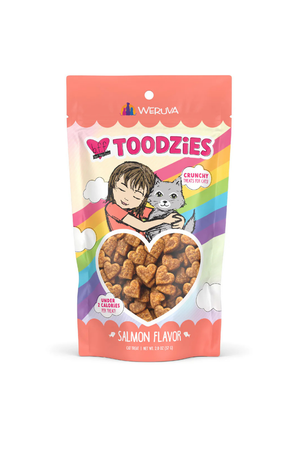 WERUVA Toodzies Salmon Cat Treat 2OZ
