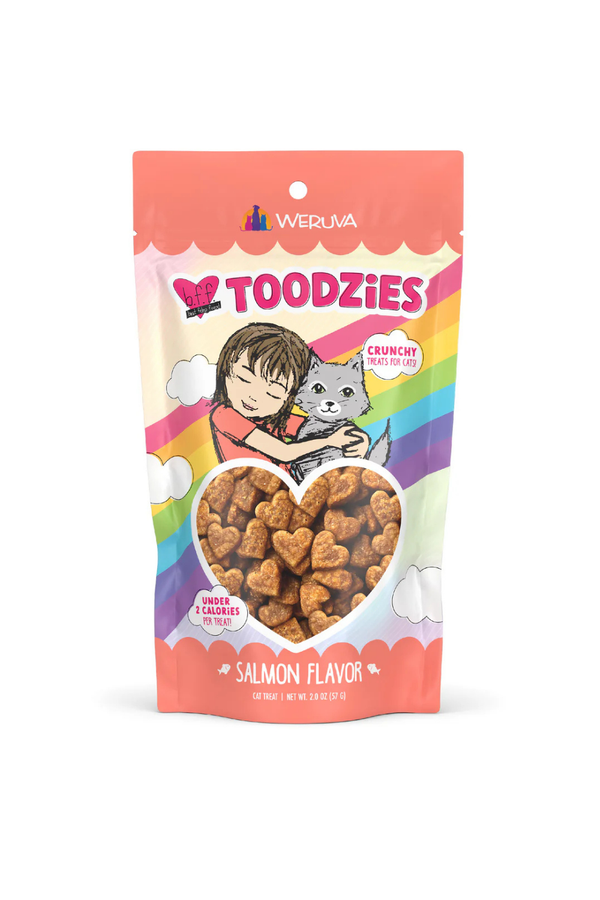 WERUVA Toodzies Salmon Cat Treat 2OZ